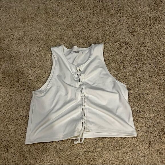 Abercrombie and fitch soft collection crossed Tank Size medium - Picture 1 of 3